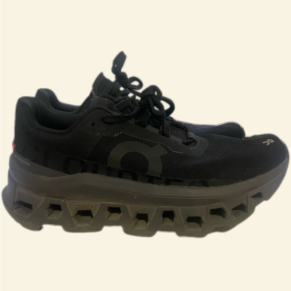 On Running Women's Black Athletic Cloudtec Sneakers